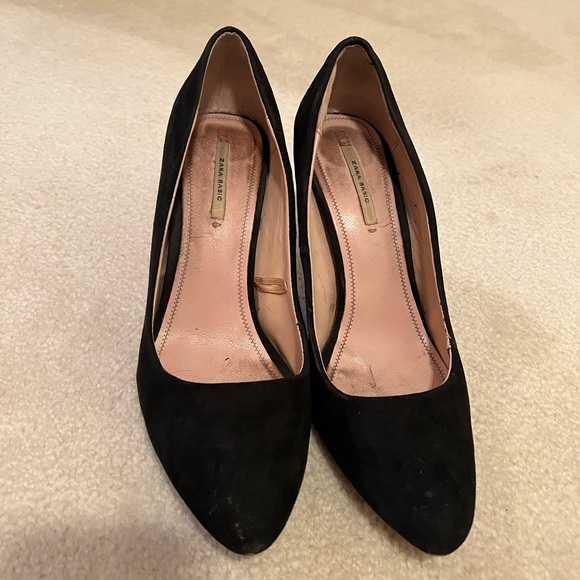 Zara Suede Heels - Picture 3 of 5